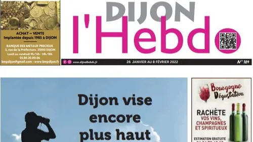 Deux grosses infos écos en Une de Dijon l’hebdo 